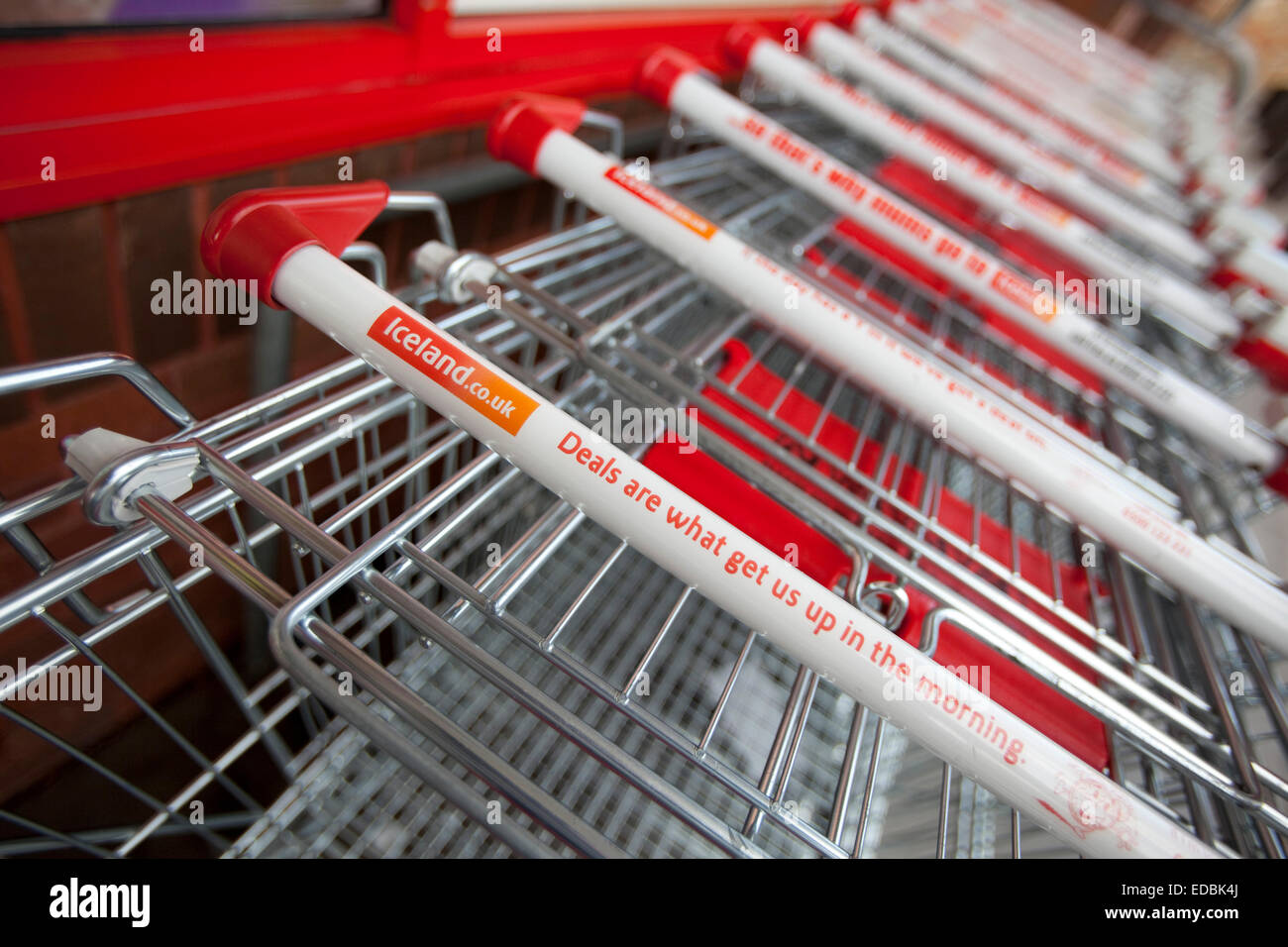 Islanda trollies. Foto Stock