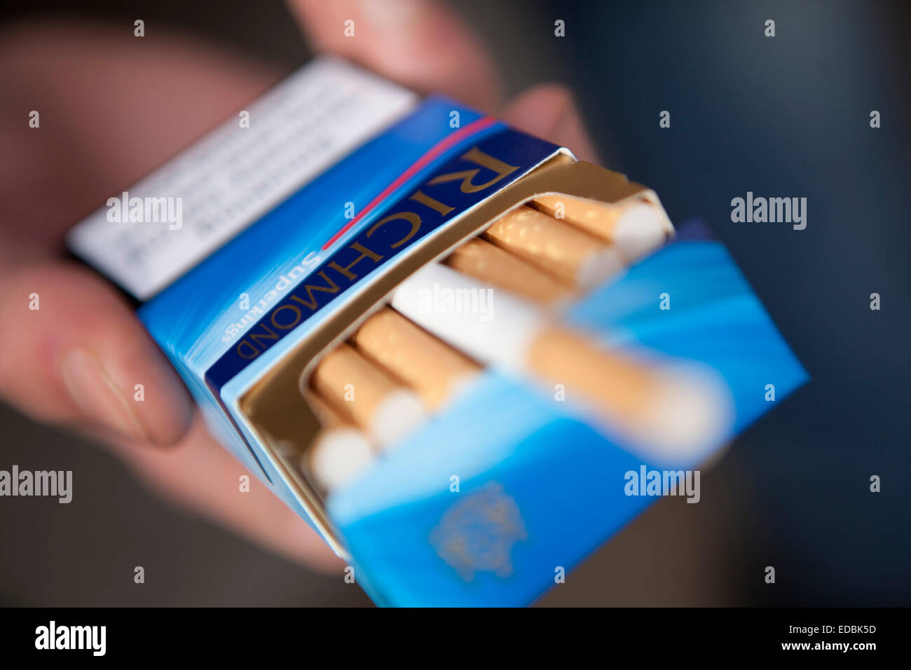 Imperial Tobacco logo e sigarette. Foto Stock