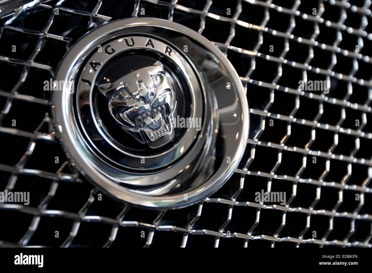 La Jaguar emblema Foto Stock