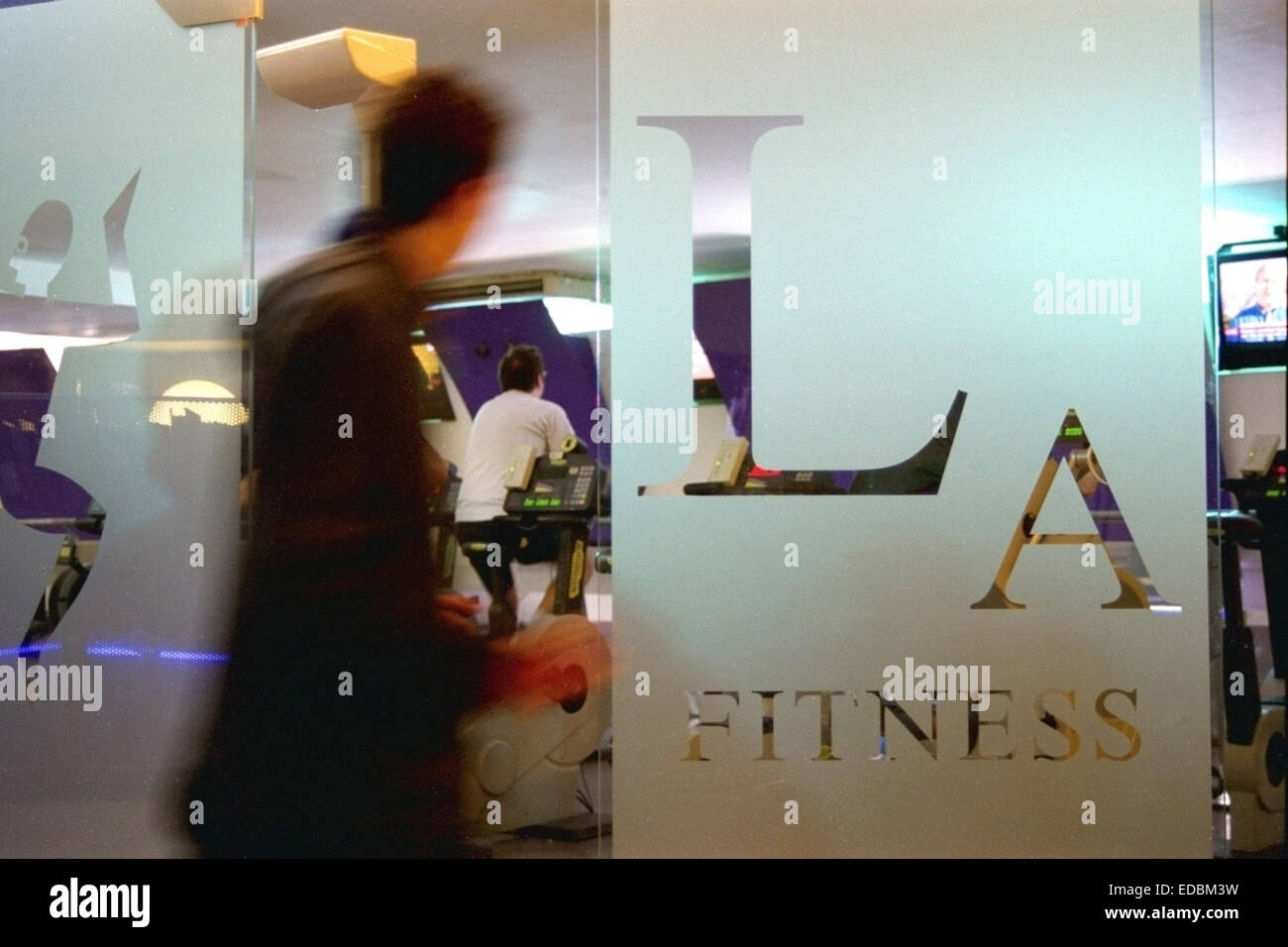 Immagine illustrativa di un la palestra fitness. Foto Stock