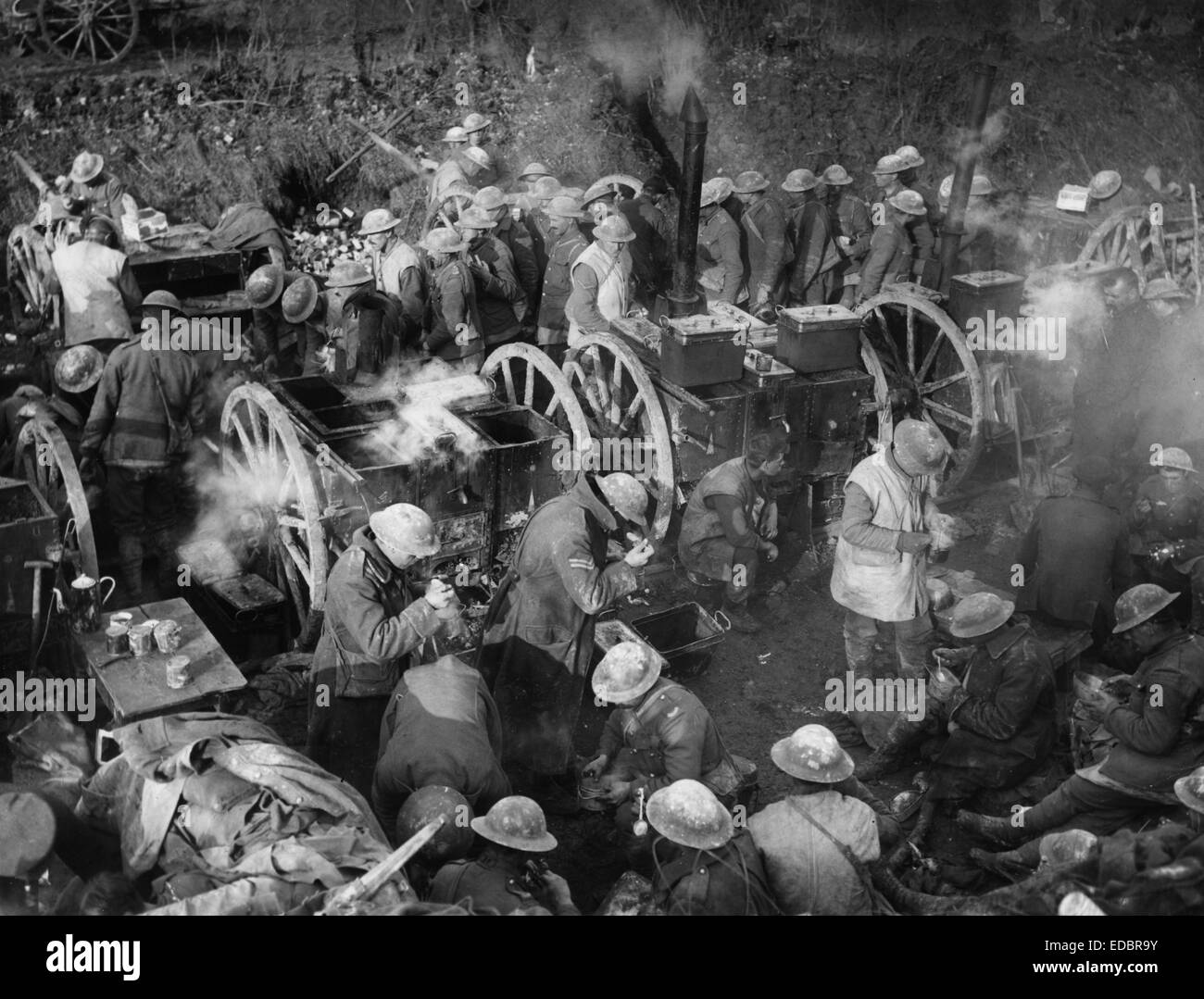 Truppe britanniche. Foto Stock