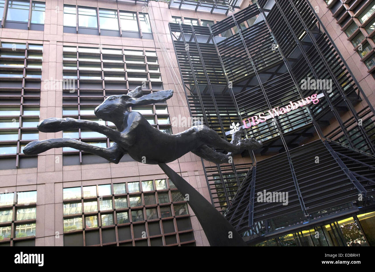 Mostra immagine: UBS Warburg, uffici di Londra. Foto Stock