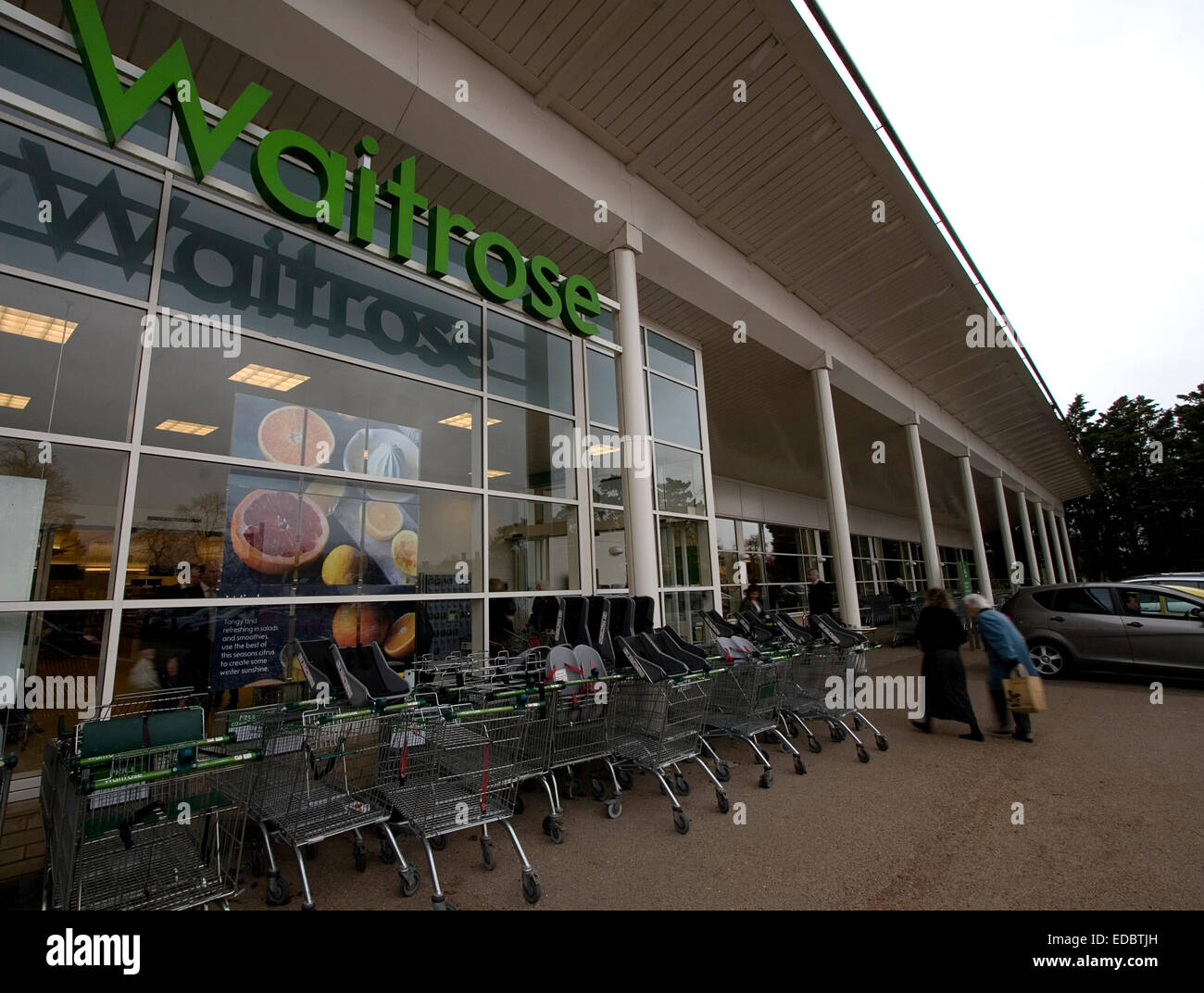 Un Waitrose Store, Cambridge. Foto Stock