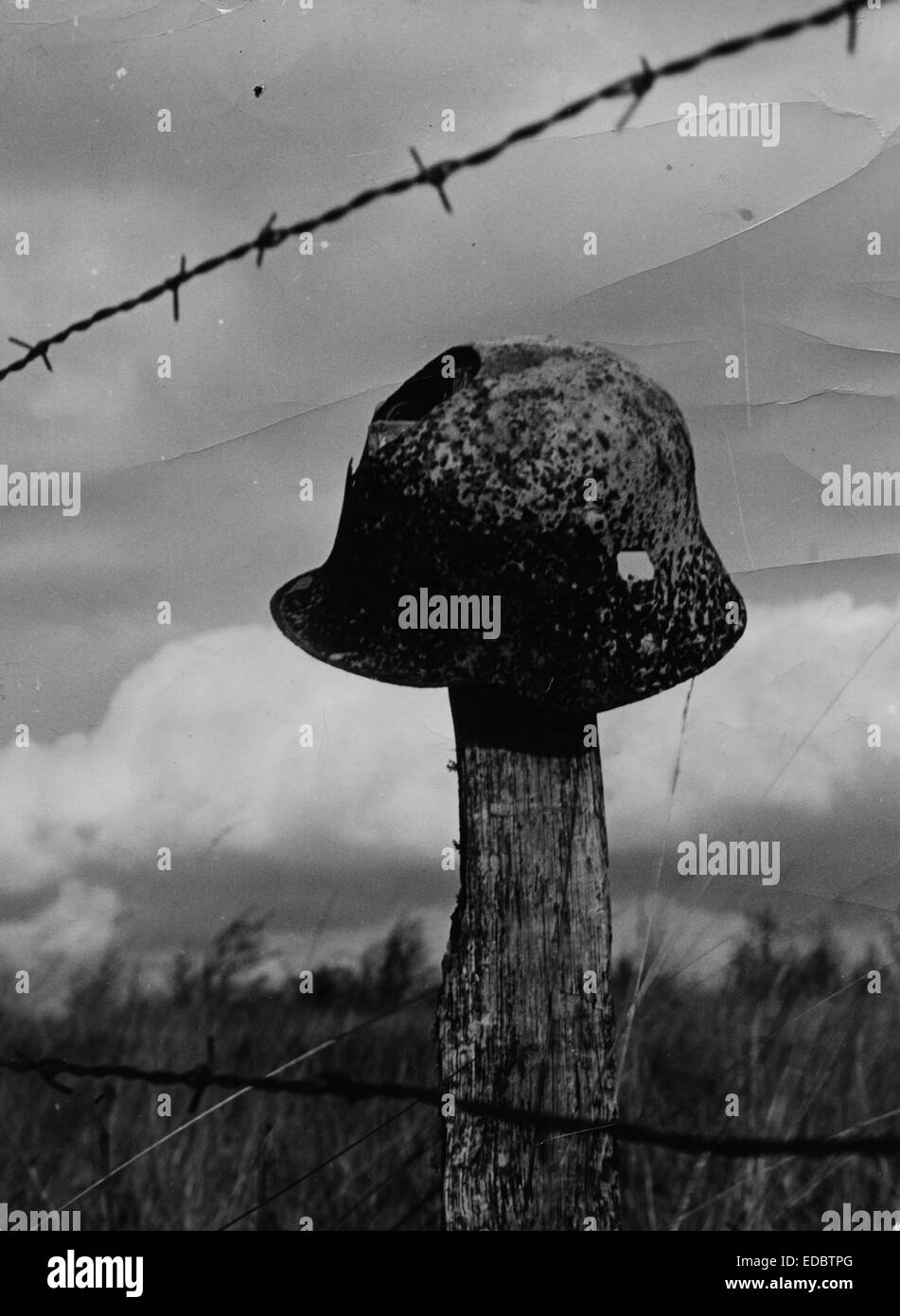 Fronte occidentale, Germania - Francia, 1916. Foto Stock