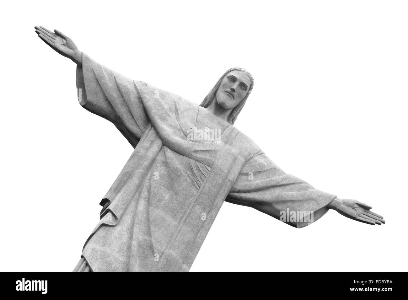Cristo Redentore statua, Rio de Janeiro, Brasile Foto Stock