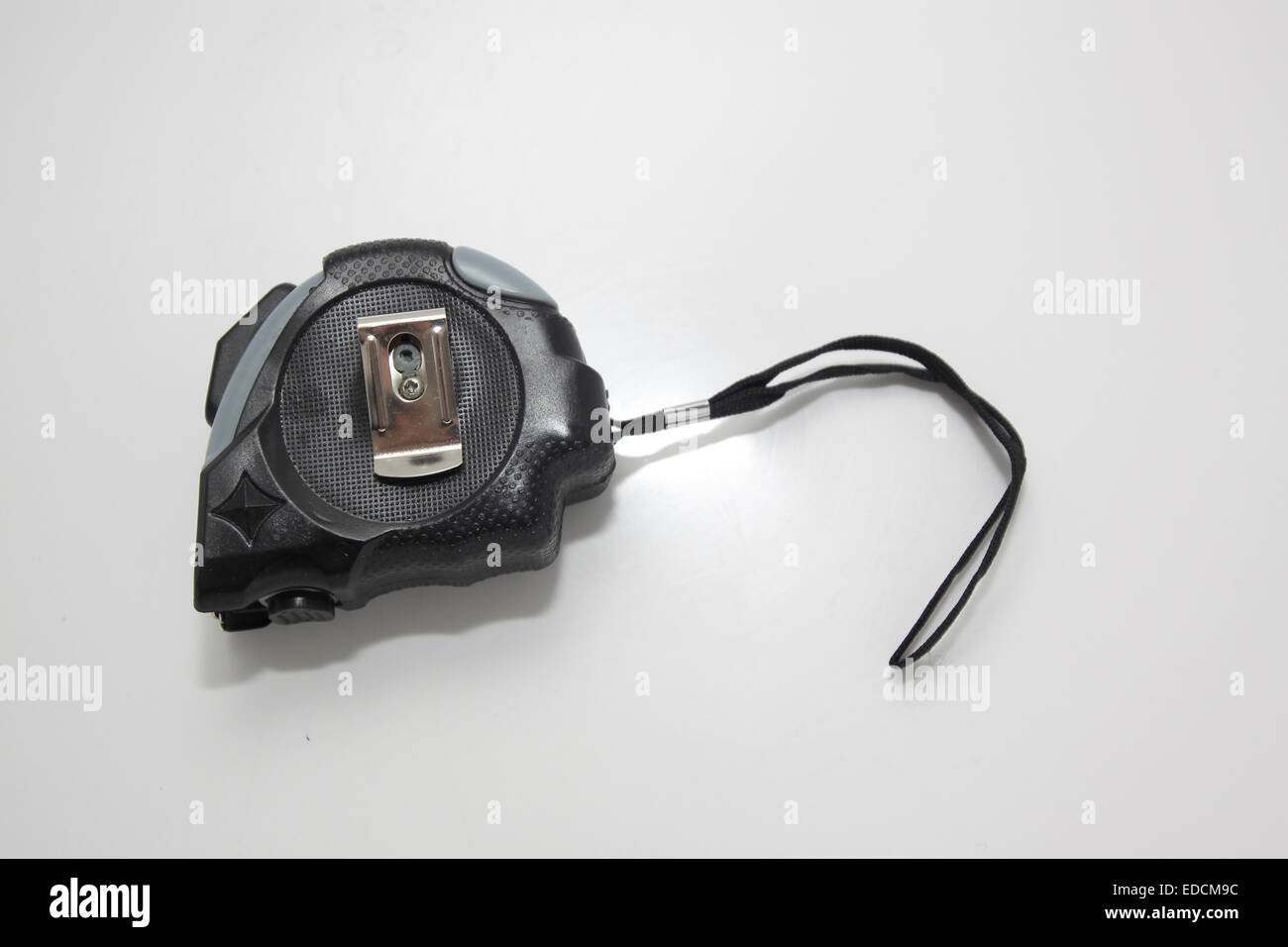 Metallo piccolo rientro del nastro di misurazione Foto Stock