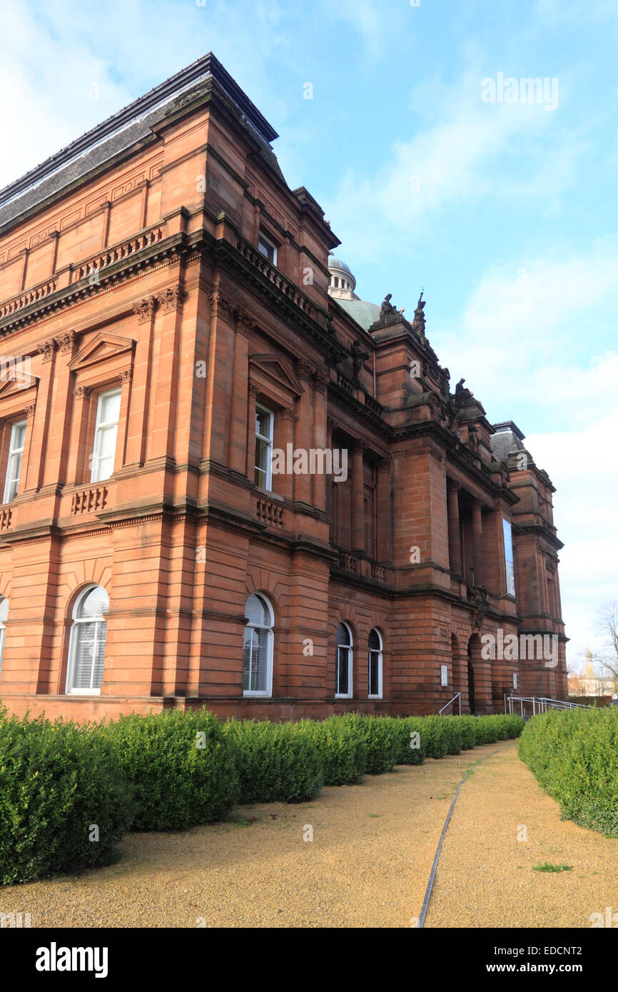 Il Palazzo del Popolo nel verde di Glasgow, Glasgow, Scotland, Regno Unito Foto Stock