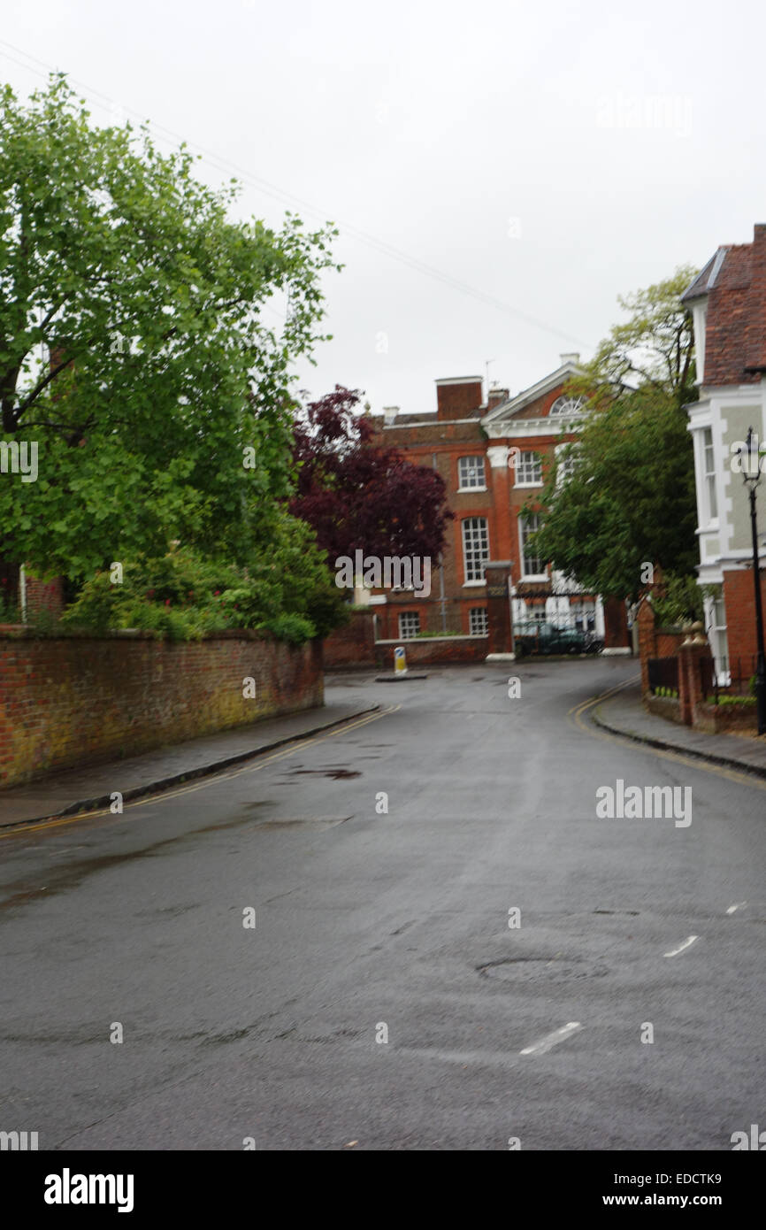 Marlow (storicamente grande Marlow o Chipping Marlow) è una città andcivil parrocchia entro Wycombe distretto a sud Buckinghamshire Foto Stock