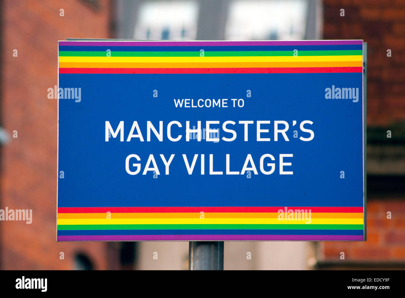 Canal Street Mamchester Foto Stock