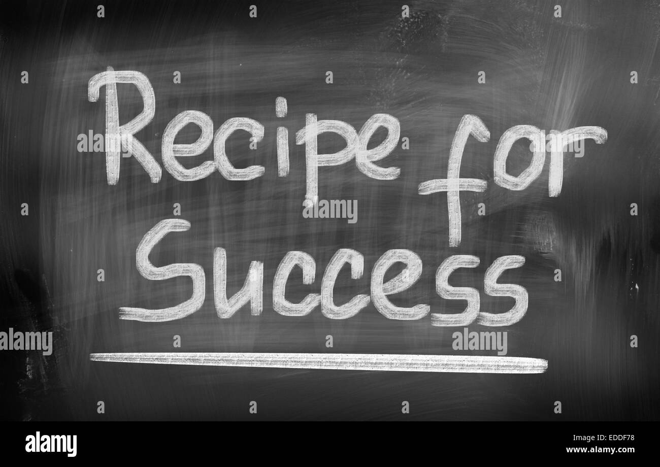 Concetto scritta a mano con Chalk - immagine a colori Foto Stock