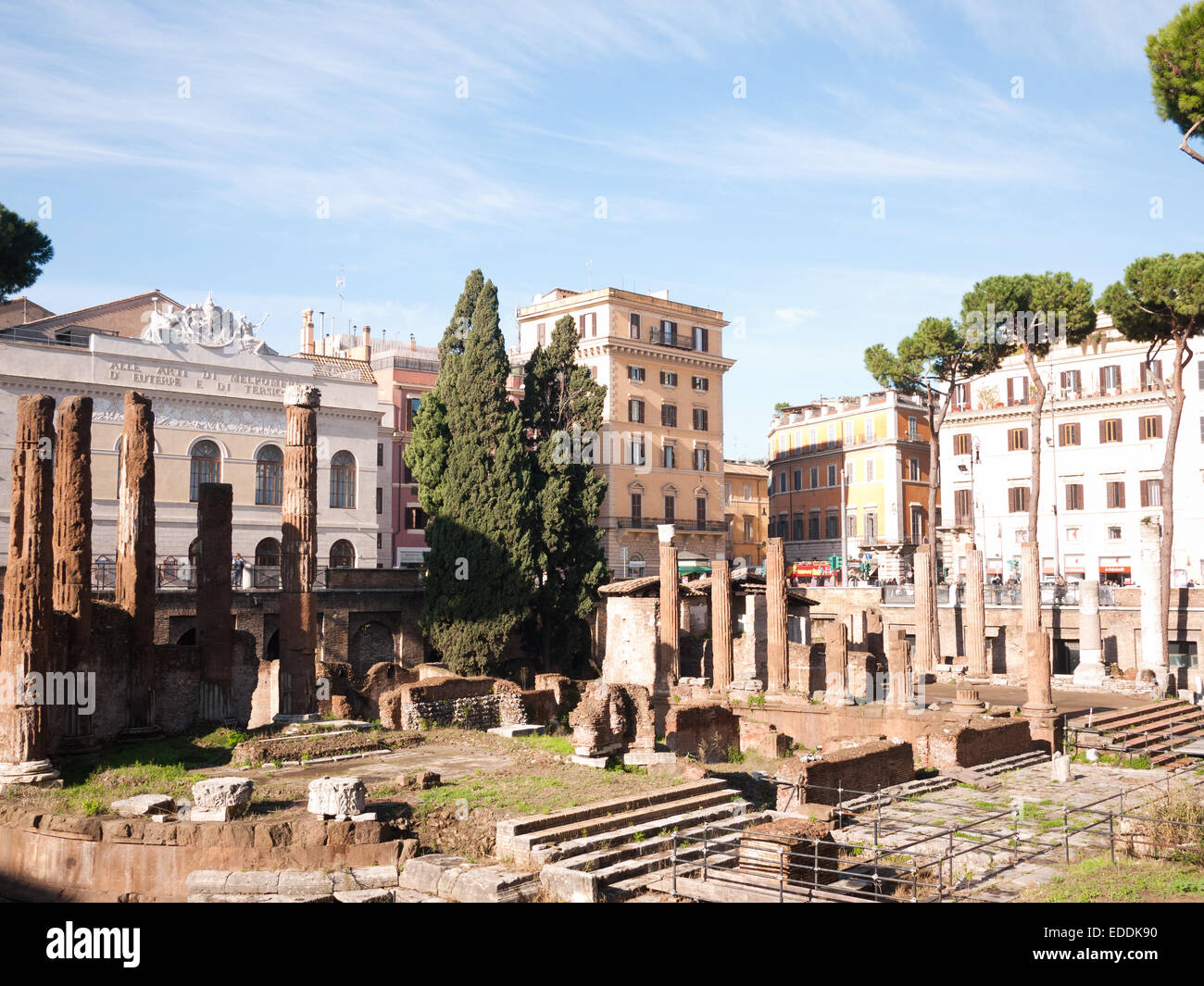 Roma - Largo di Torre Argentina Foto Stock