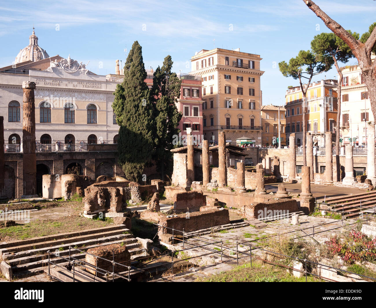 Roma - Largo di Torre Argentina Foto Stock