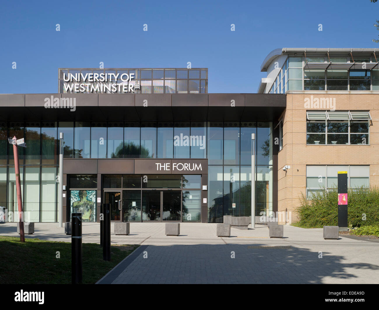 University of Westminister - Harrow Campus - in costruzione, Harrow, Regno Unito. Architetto: Hawkins Brown Architects LLP Foto Stock