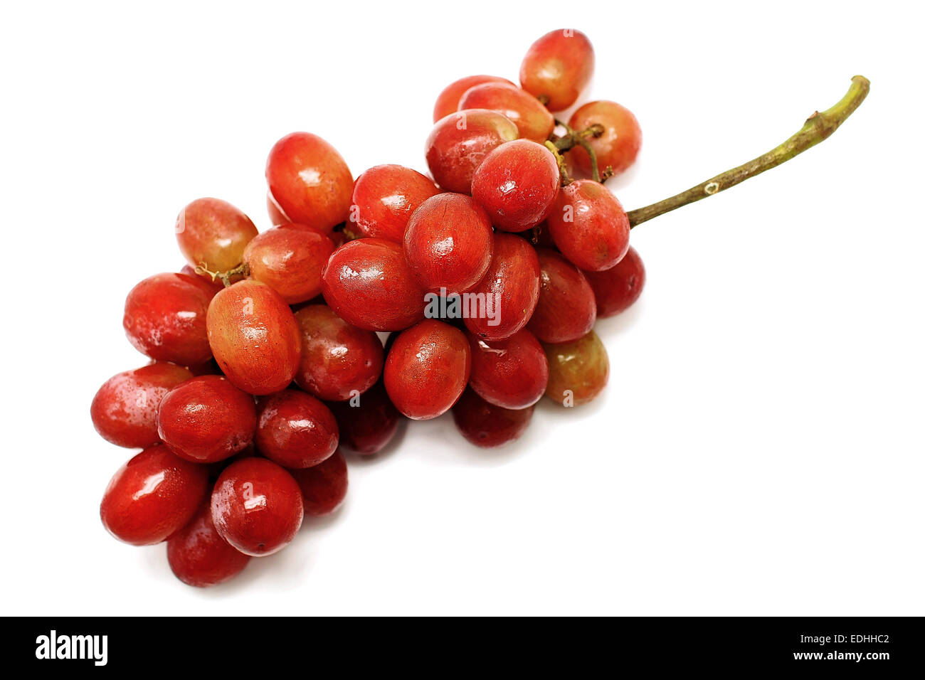 Mosti di uve fresche frutto isolato su sfondo bianco Foto Stock