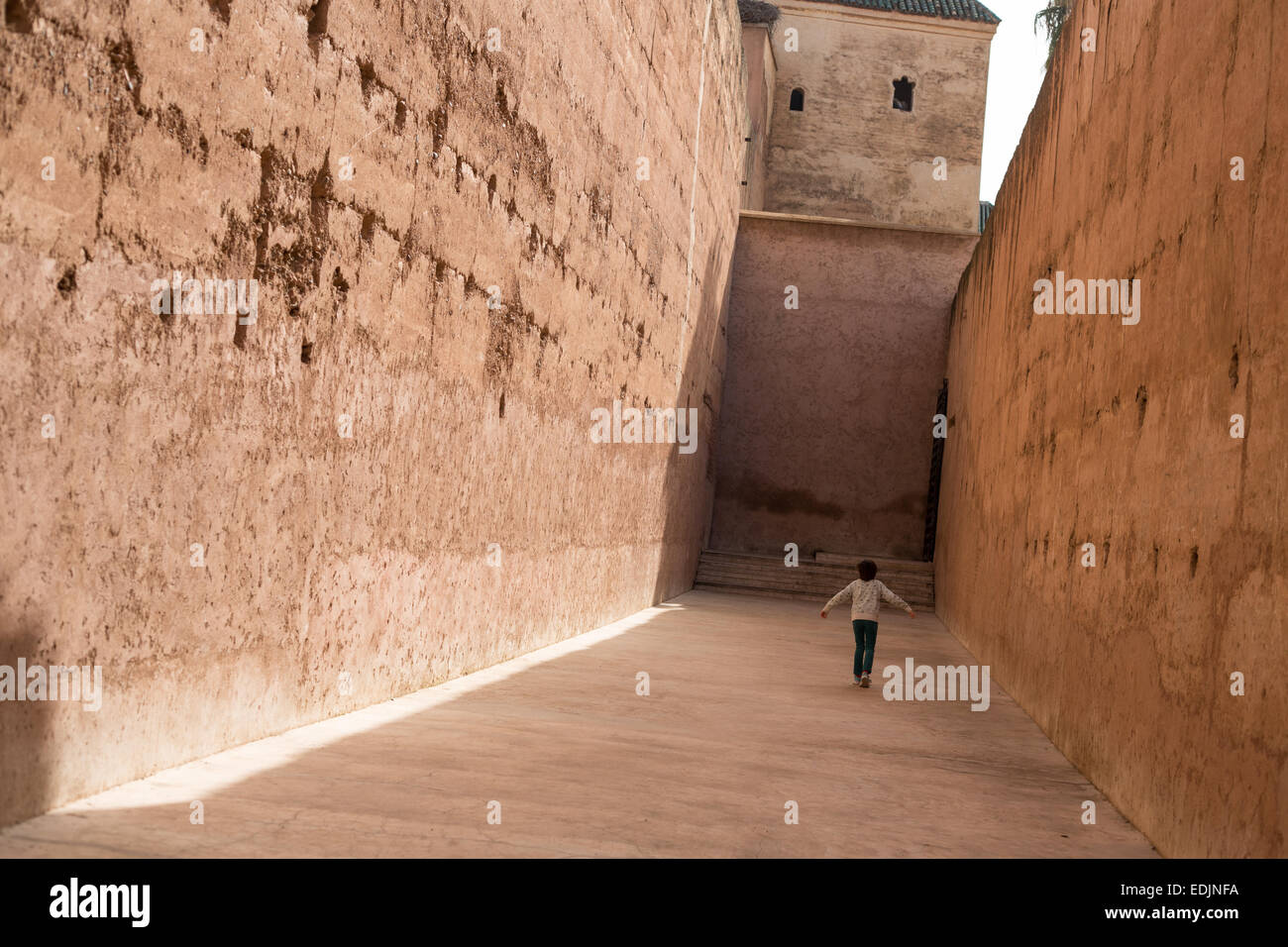 Palazzo El Badi, Marrakech, Marocco Foto Stock