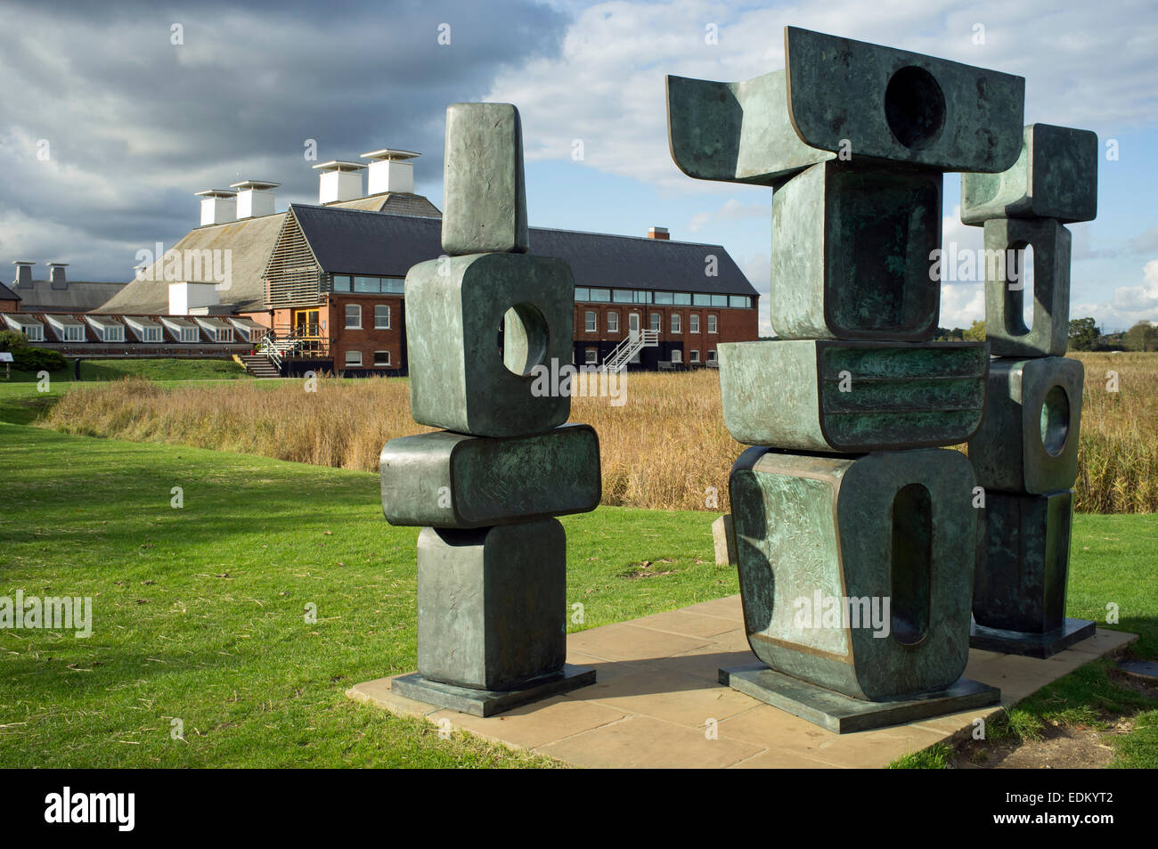 Snape Maltings concert hall Suffolk REGNO UNITO Foto Stock