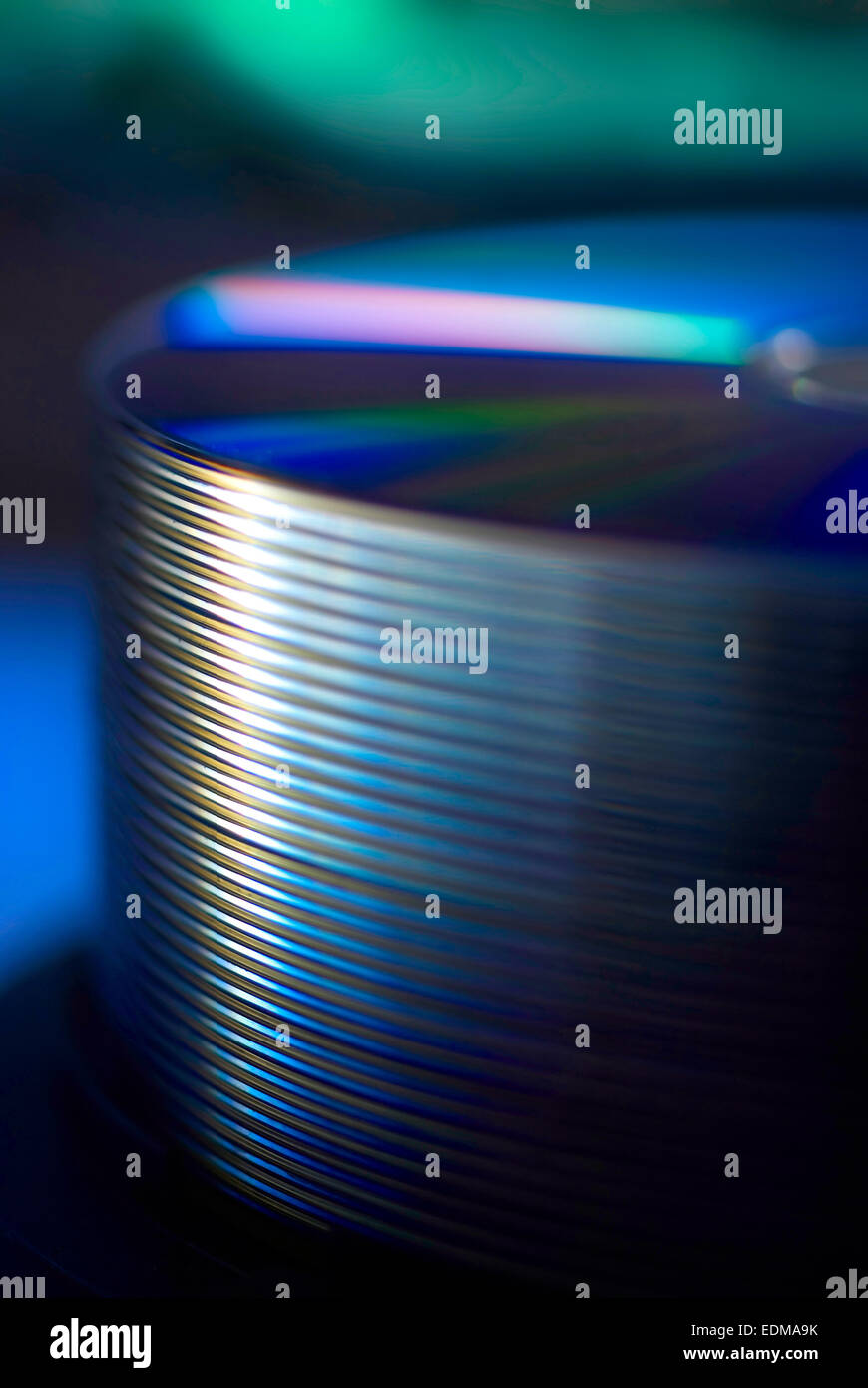 CD / DVD / archiviazione digitale Foto Stock