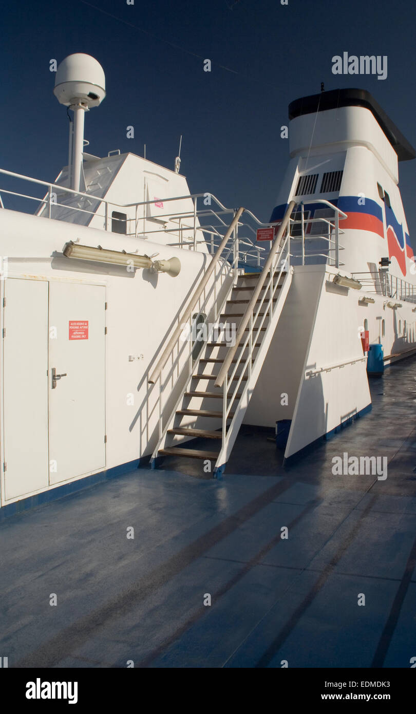 Brittany Ferries, Bretagne, St Malo, Francia Foto Stock