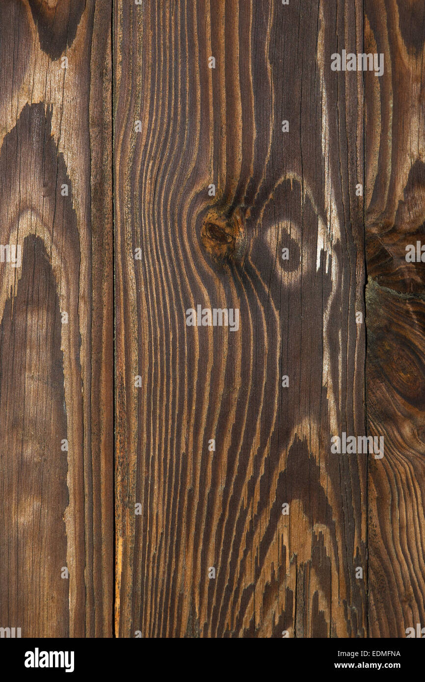 La plancia, un sfondo di legno o texture Foto Stock