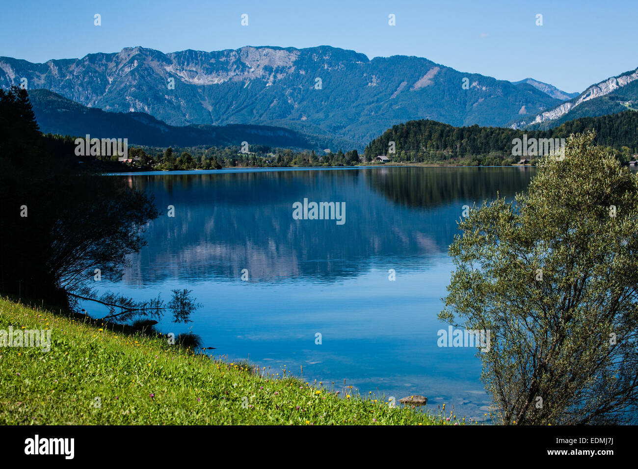 Vedere Hallstatter, Austria Foto Stock