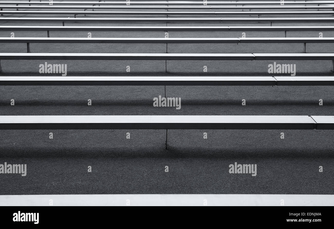 Abstract architettura in bianco e nero Foto Stock