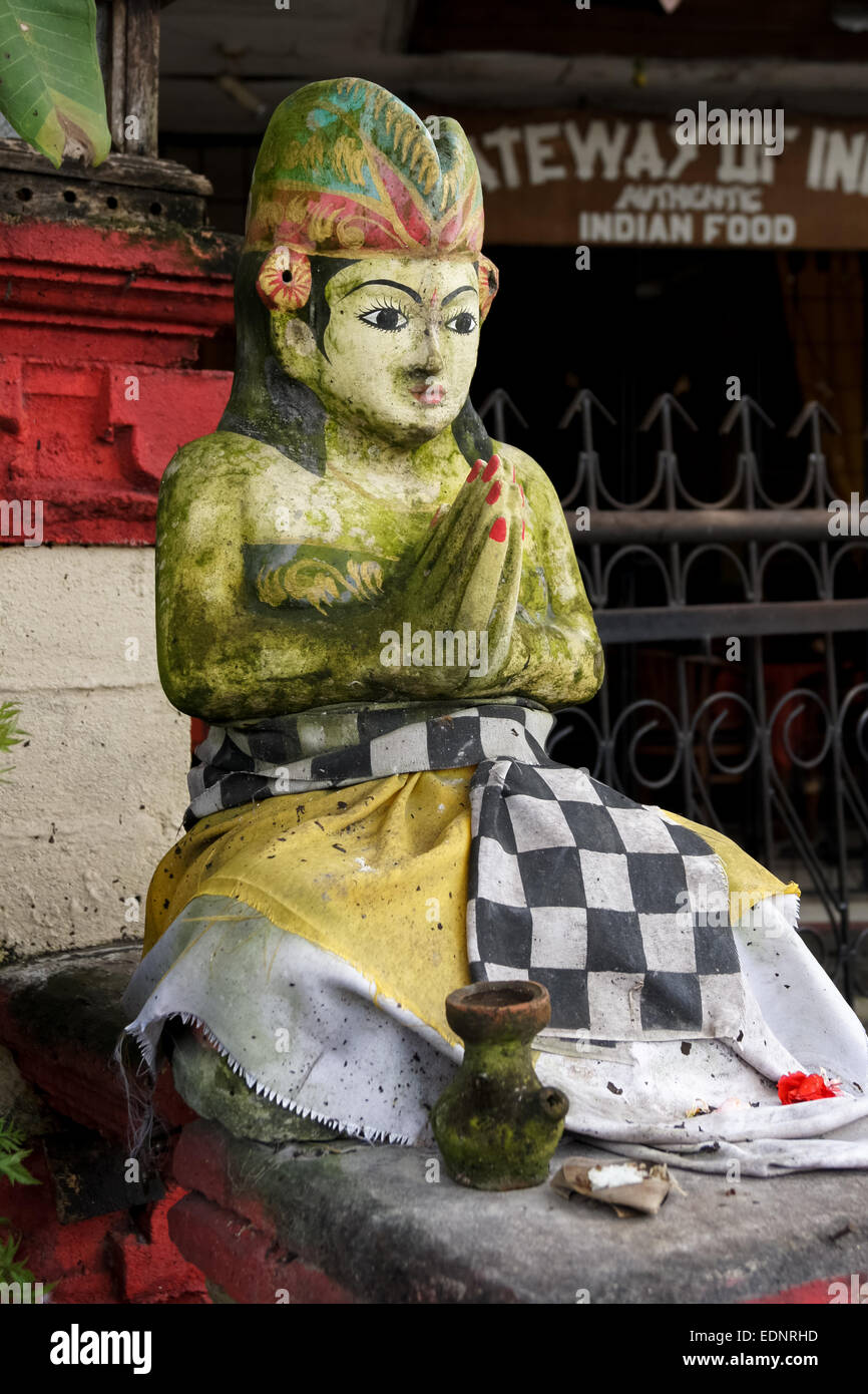 Statua Balinese. Sanur, Bali, Indonesia Foto Stock