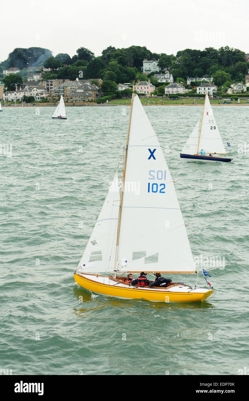 Aberdeen Asset Management Cowes Week Foto Stock