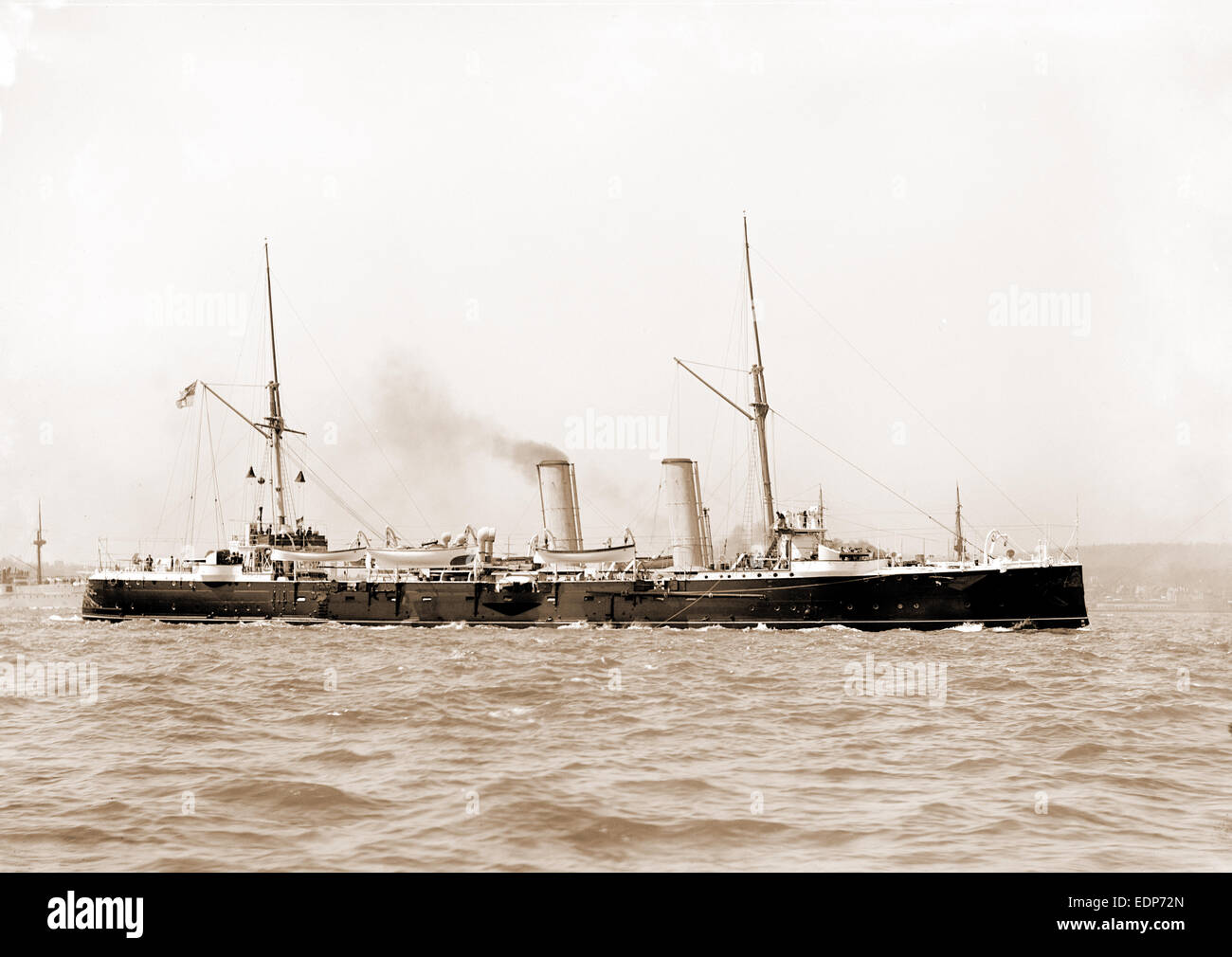 Magicienne, nave inglese, Magicienne (nave), governo navi, britannico, 1890 Foto Stock