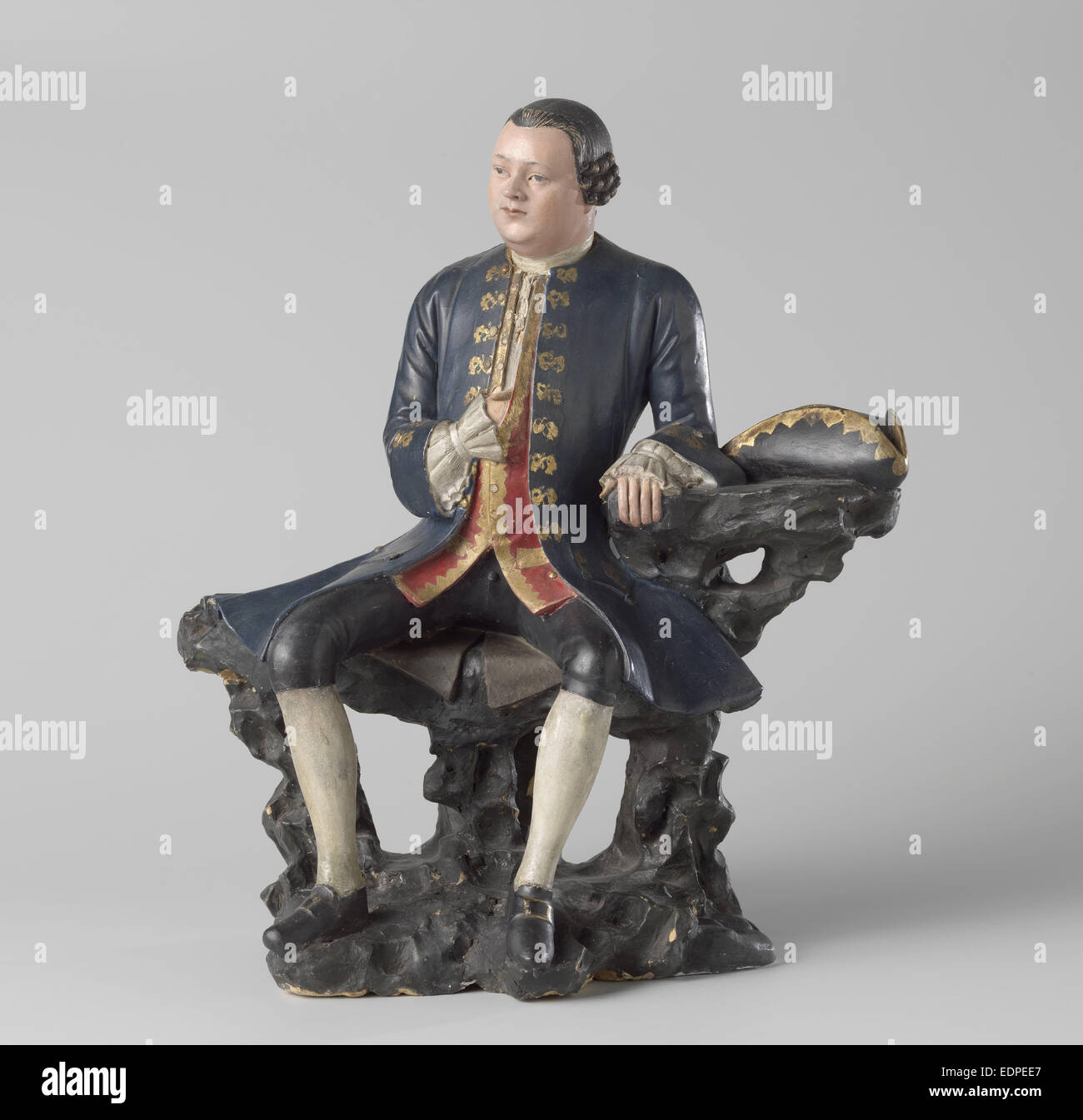 Un commerciante olandese, eventualmente Everardus Andreas van Braam Houckgeest, eventualmente Andreas Everardus van Braam Houckgeest, Chitqua Foto Stock