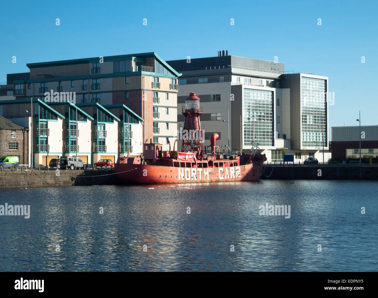Nord carr lightship dock angus dundee Foto Stock