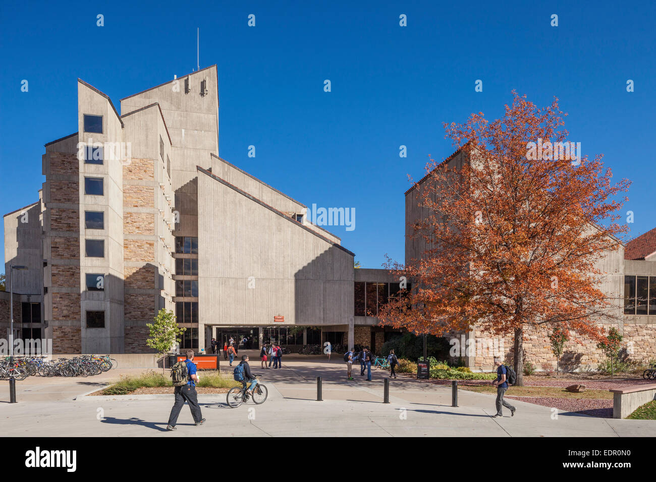 Centro di Ingegneria presso la University of Colorado di Boulder. Foto Stock