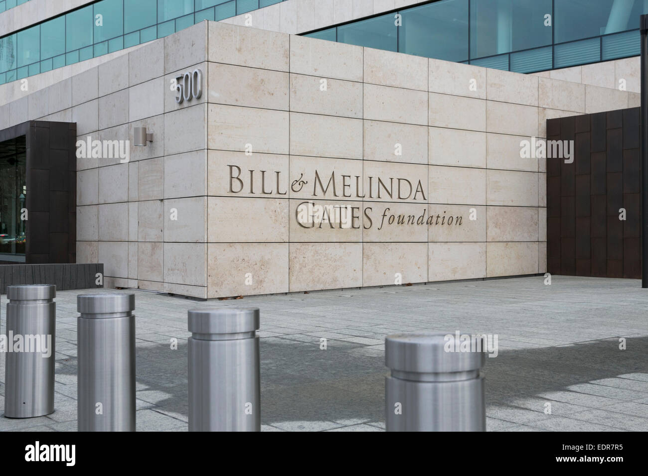 La sede della Fondazione Bill & Melinda Gates a Seattle, Washington Foto  stock - Alamy