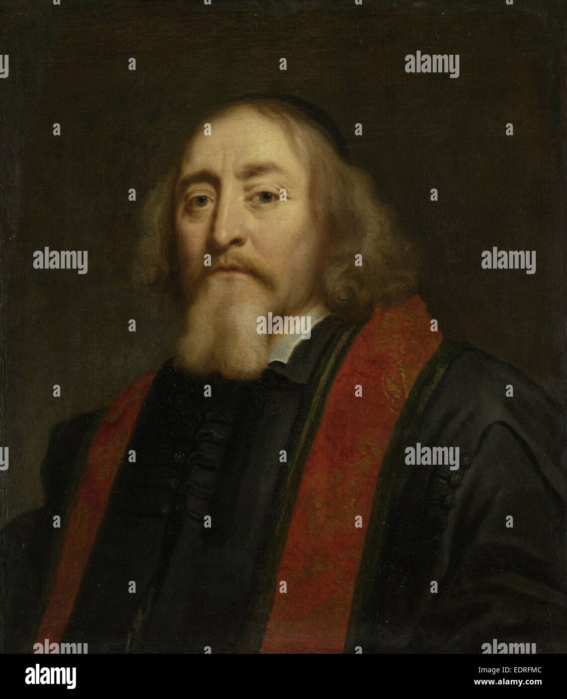 Jan Amos Comenius (Komensky) (1592-1670). Umanista ceca e pedagogo. In esilio come un leader di Moravian o bohemien fratelli Foto Stock