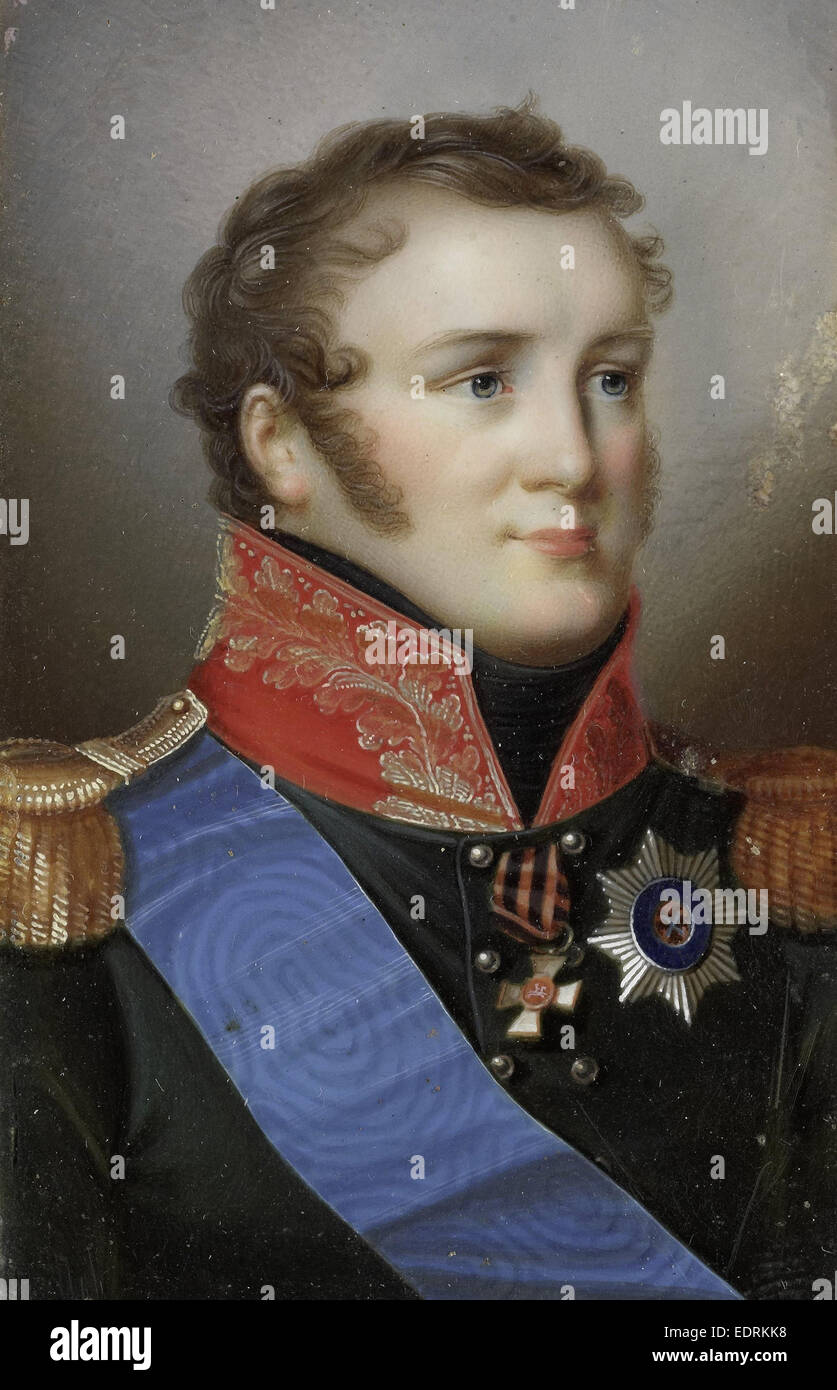 Alessandro I, 1777-1825, l'imperatore di Russia, Domenico Bossi, 1805 - 1815 Foto Stock