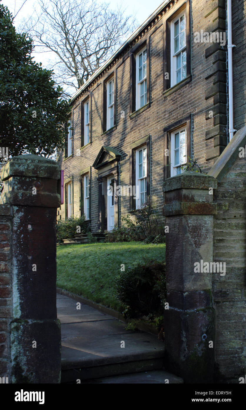 Inghilterra West Yorkshire Haworth Home di Bronte sorelle Bronte Parsonage Museum Peter Baker Foto Stock