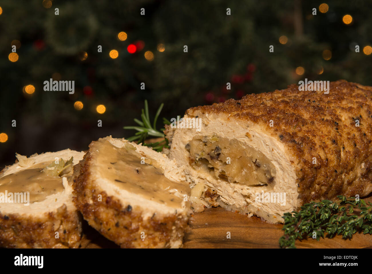 Il tofu turchia casseruola Foto Stock