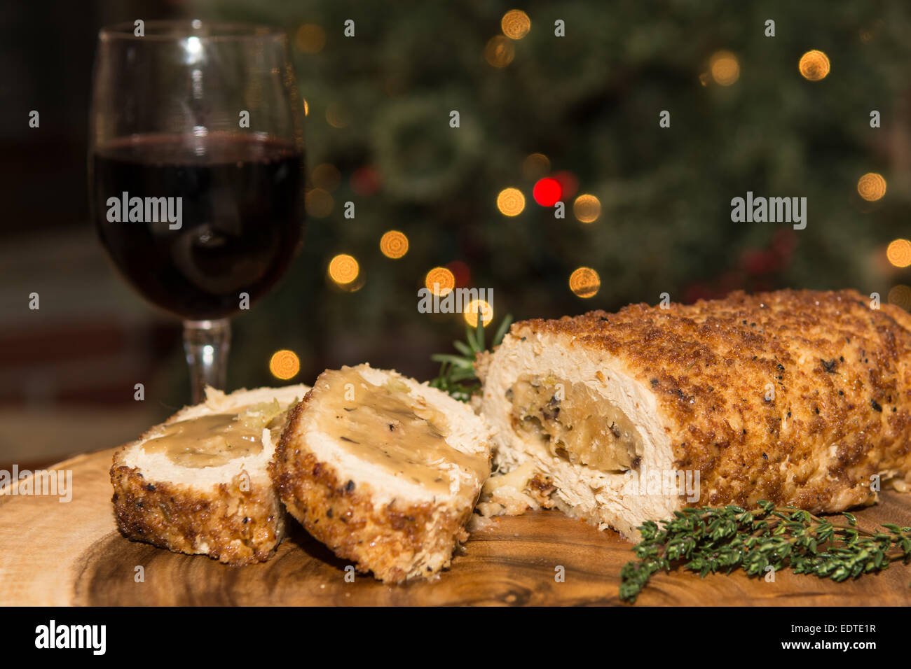 Il tofu turchia casseruola Foto Stock