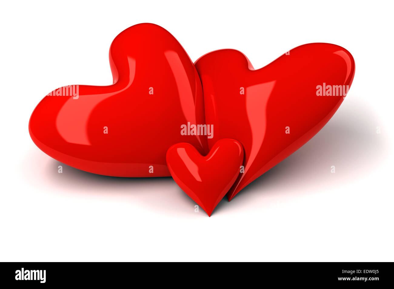 Cuori Foto Stock