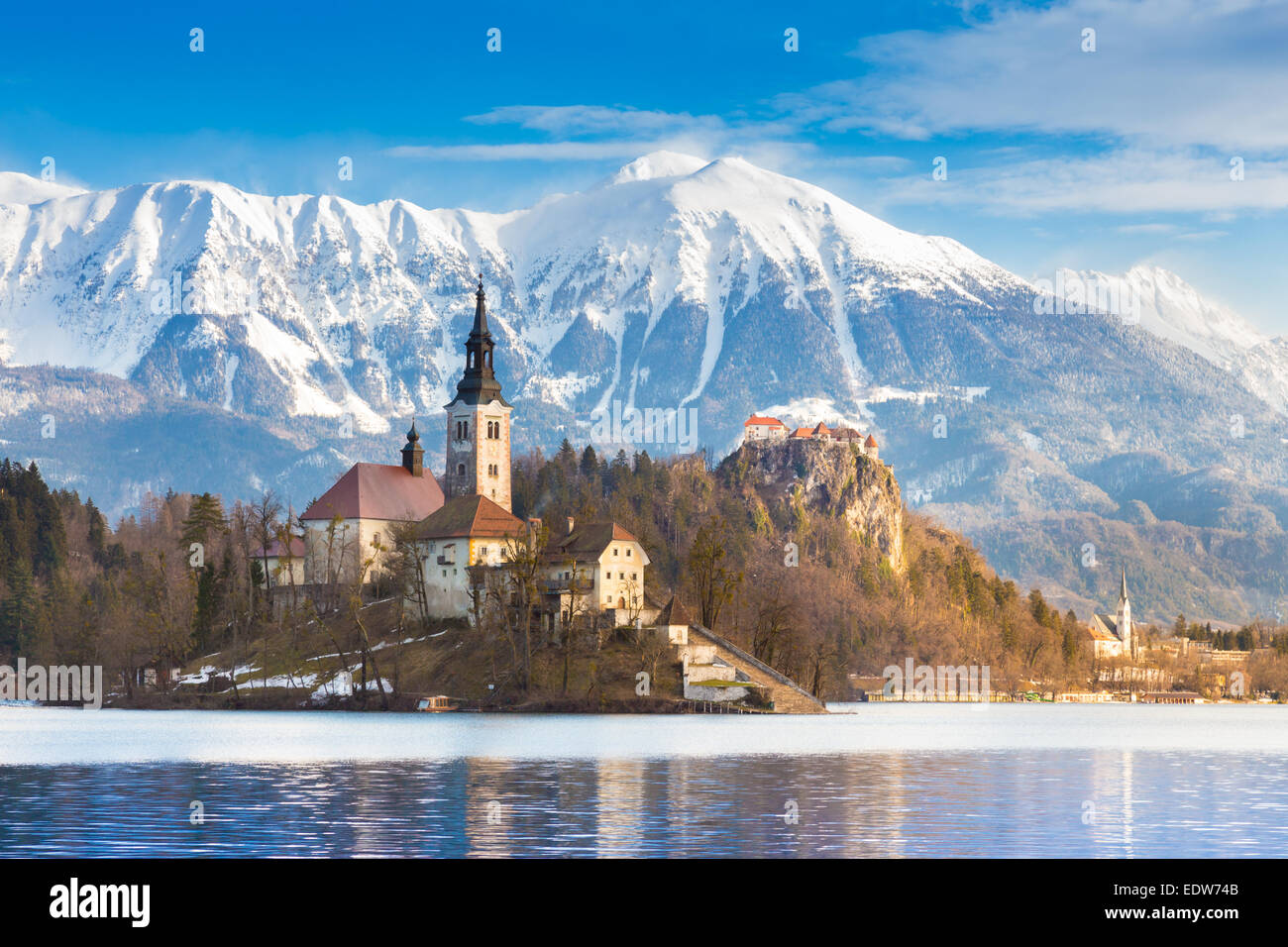 Bled, Slovenia, l'Europa. Foto Stock