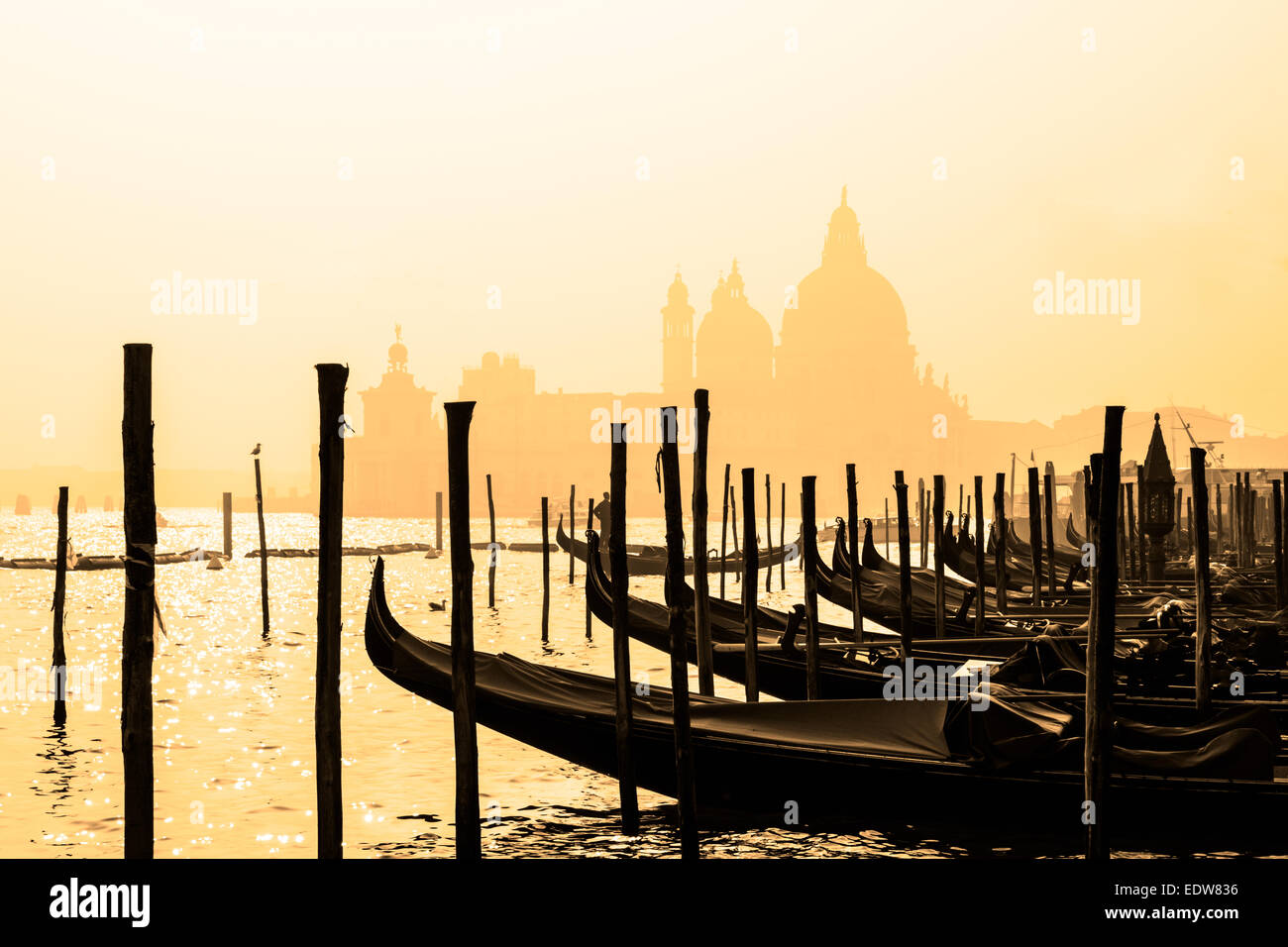 La romantica Venezia, Italia Foto Stock