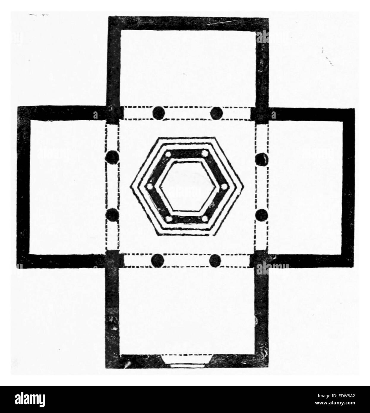 Un archivio storico del 1876 di Pola, che fornisce informazioni sulla storia della città, un importante porto e centro militare durante il XIX secolo. Foto Stock