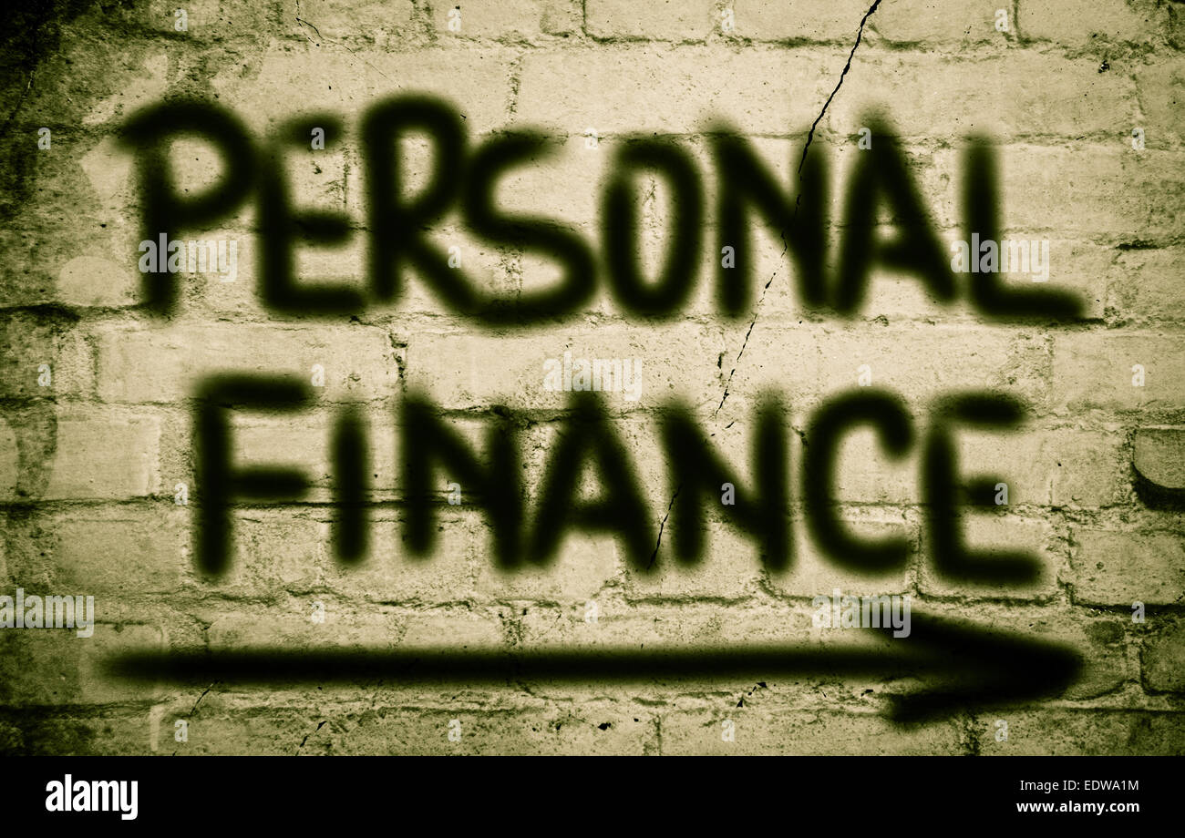 Personal Finance Concept Foto Stock