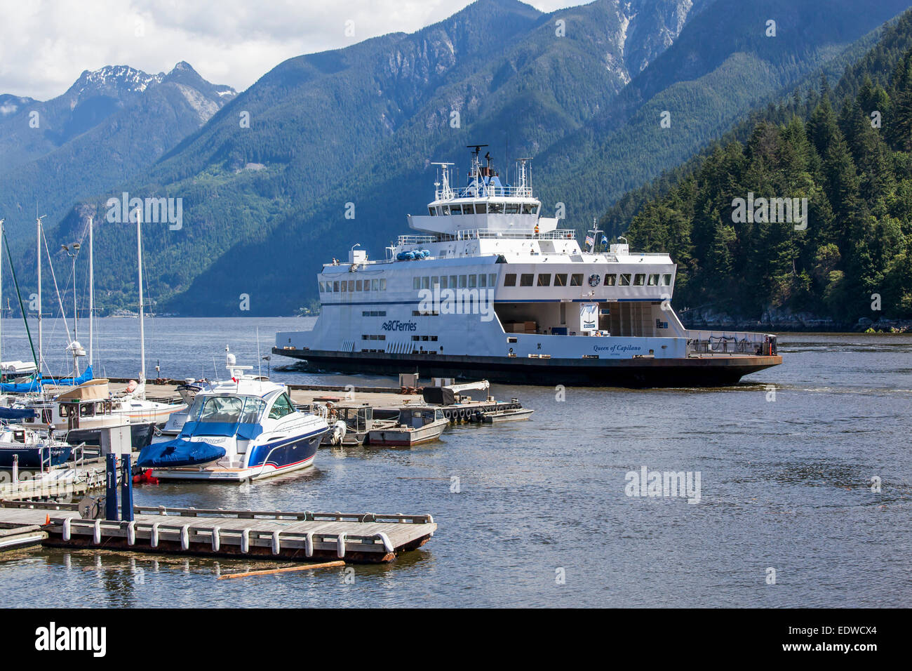 Bowen Island Ferry Foto Stock