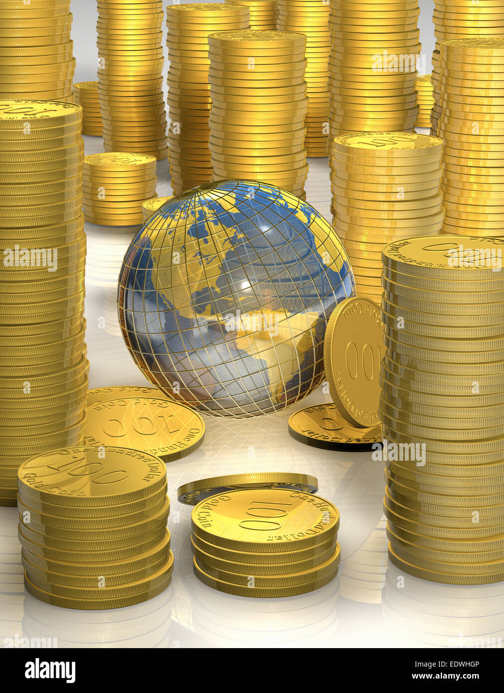 Economia globale Foto Stock