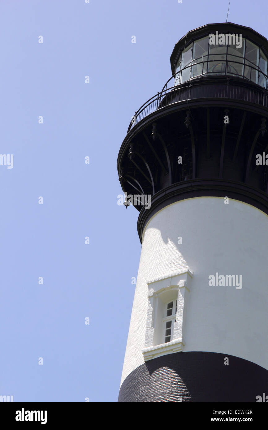 Bodie Island Lighthouse, Cape Hatteras National Seashore, NC Foto Stock