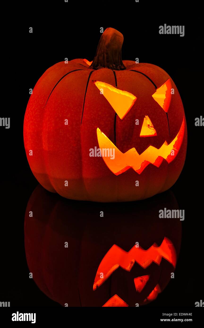 Jack o ' Lantern Foto Stock