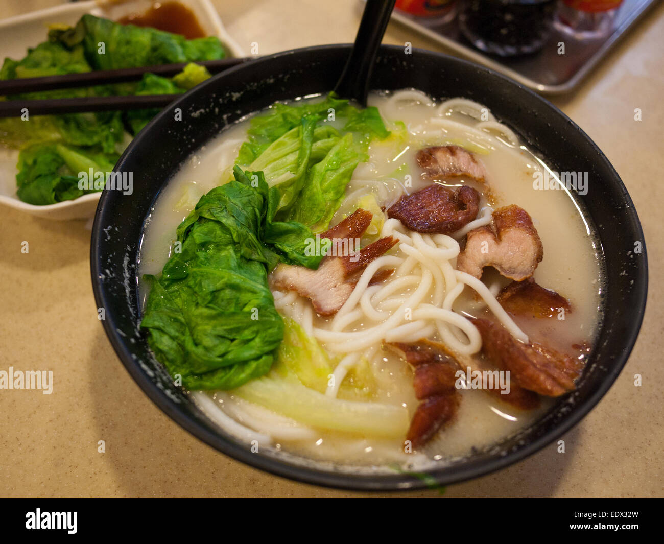 Hong Kong Food colazione Foto Stock