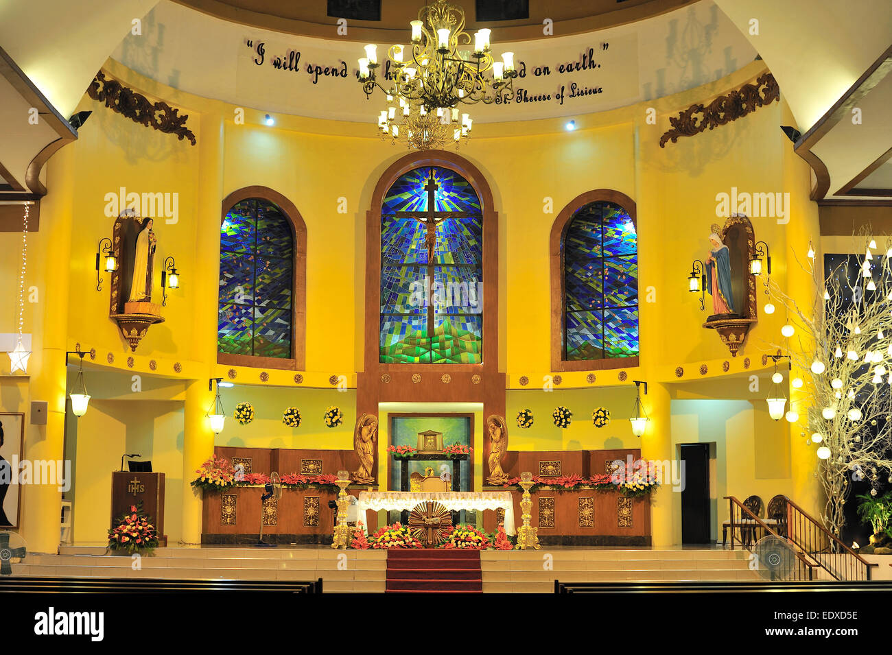 Santa Teresa chiesa cattolica Lahug Cebu Filippine Foto Stock