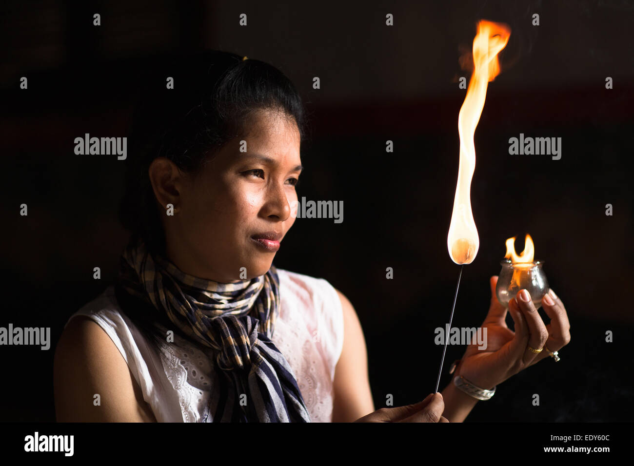 Il Khmer tradizionali di guarigione Foto Stock