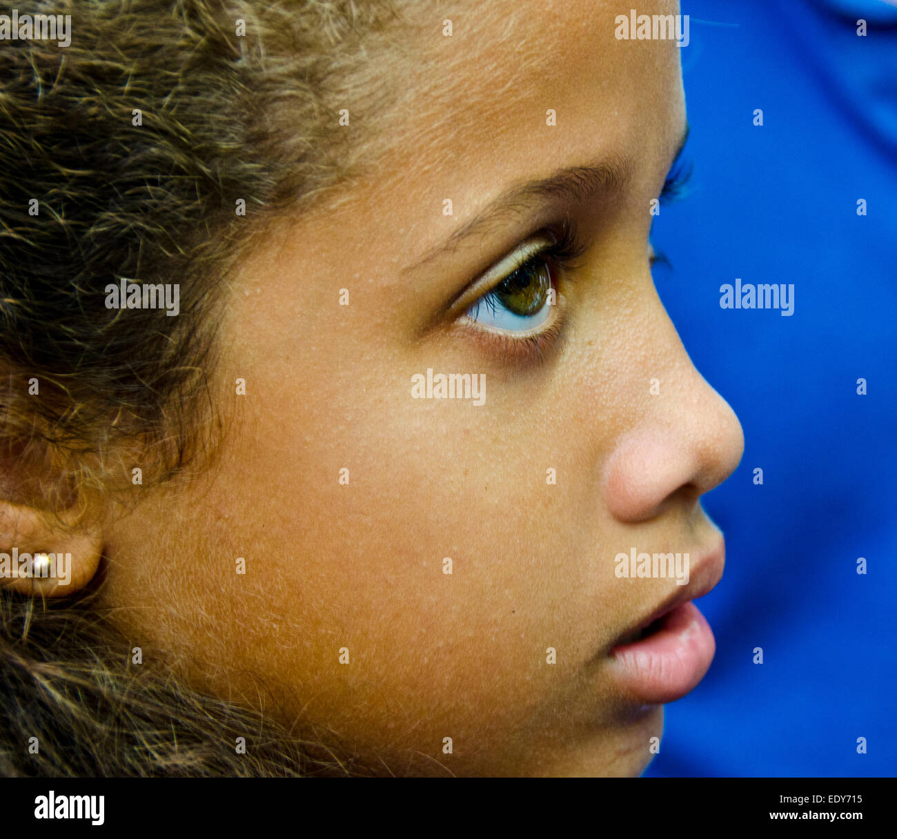 Concerto per bambini presso l'Union of Writers and Artists di Cienfuegas, Cuba Foto Stock
